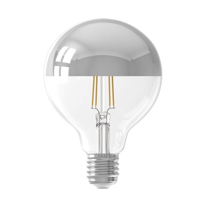 Calex Filament LED Dimmable Top Mirror Globe Lamps 240V 4,0W