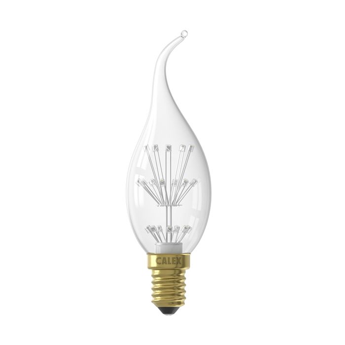 Calex Pearl LED Candle Tip Lamps 240V 1W 2100K