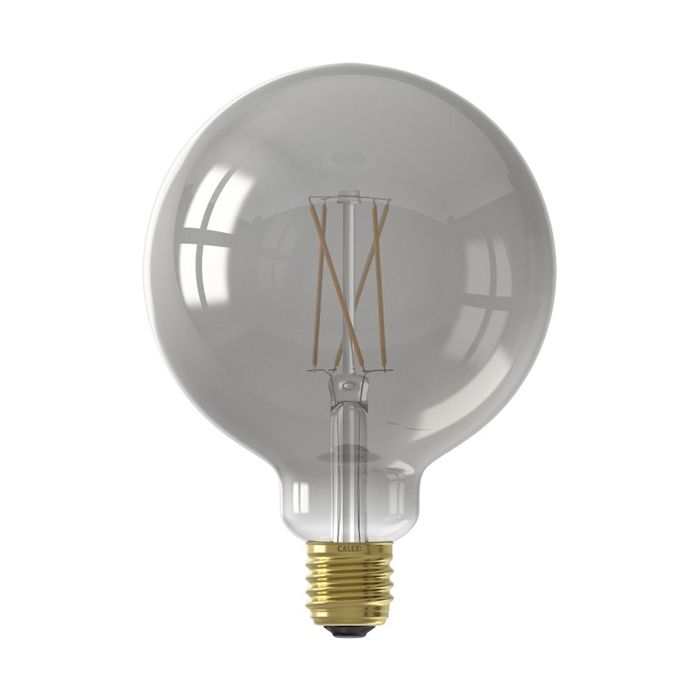 Calex Smart LED Filament Smokey Globe lamp E27 7W 1800-3000K