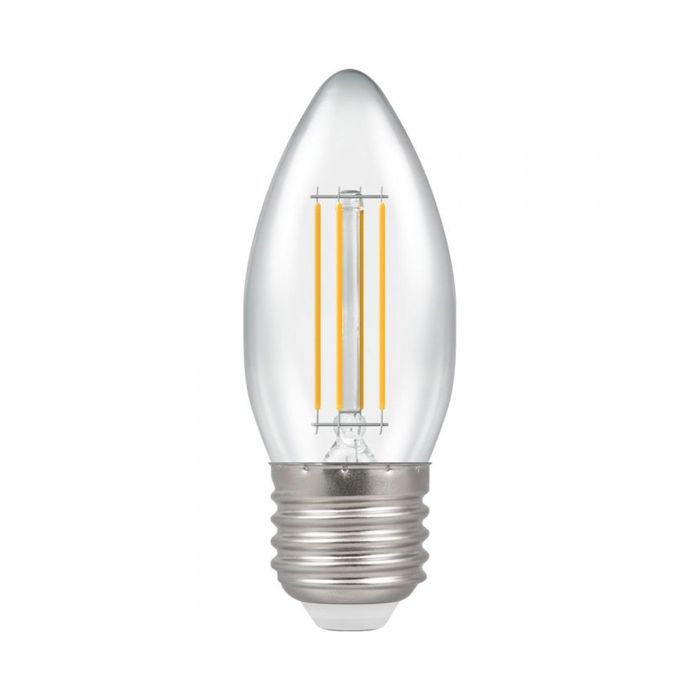 Crompton 7154 LED Candle Filament Clear 5W 2700K ES - E27