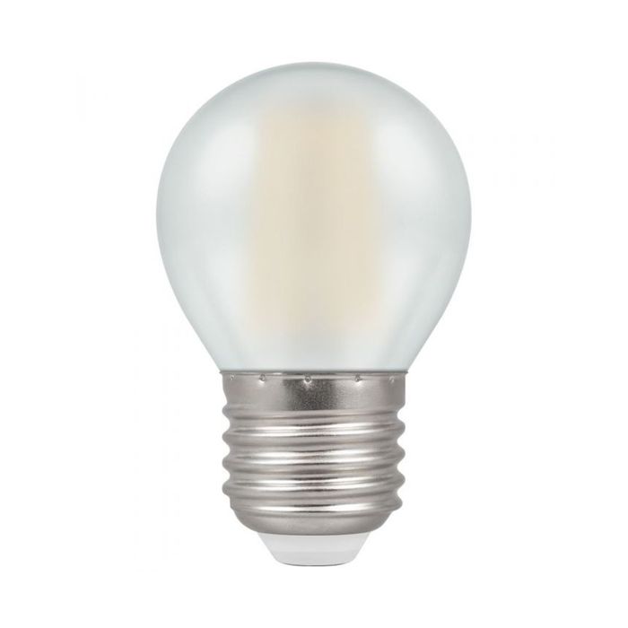 Crompton 7277 LED Round Filament Pearl 5W 2700K ES - E27