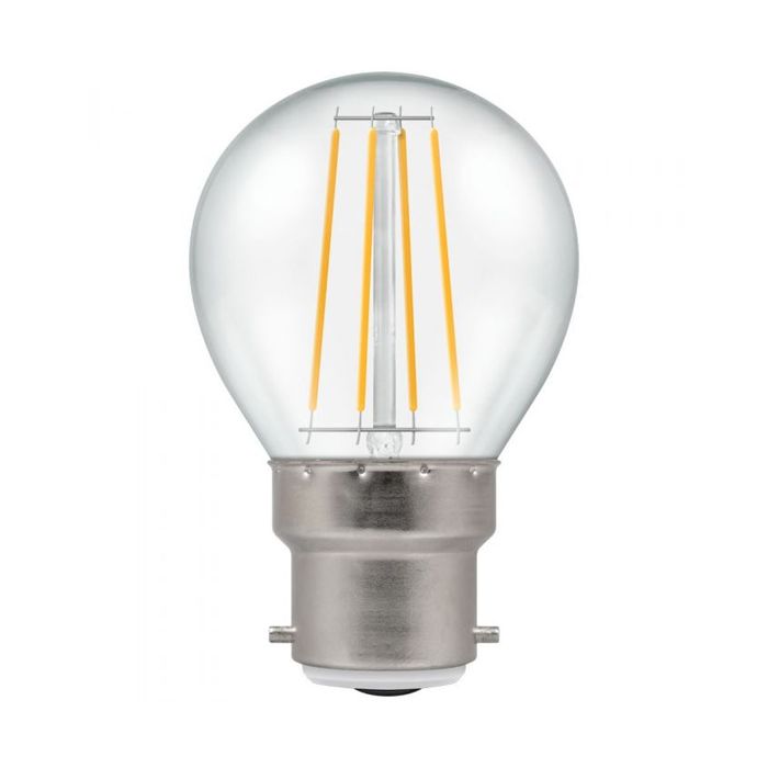 Crompton 7215 5W Dimmable LED Filament Golfball 2700K BC