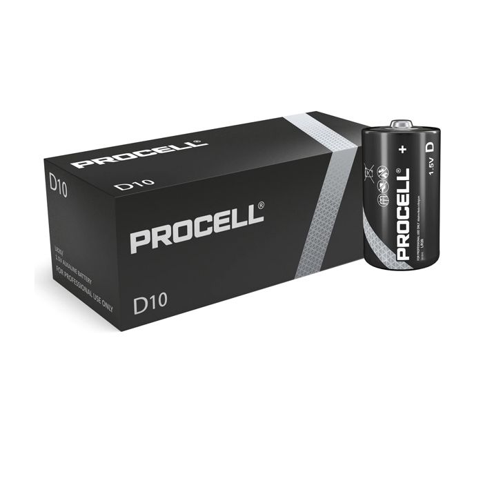 Duracell Procell D MN1300 LR20 Batteries (PACK OF 10)