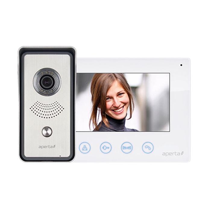 ESP Aperta Colour Video Door Entry System - c/w White Monitor