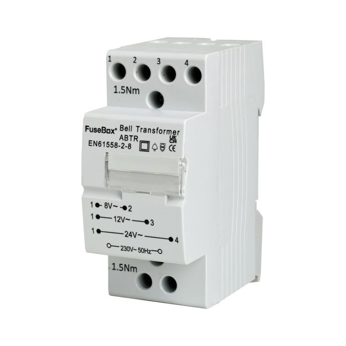 FuseBox Bell Transformer 8V 1A