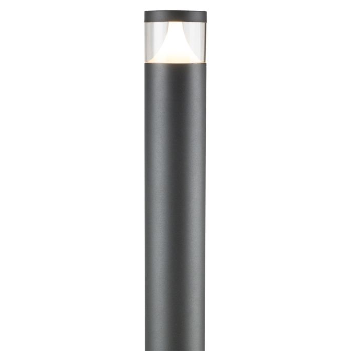 ML Knightsbridge GDL3 Anthracite Outdoor LED Ready 1100mm Bollard Light Fitting IP54 GU10 35W