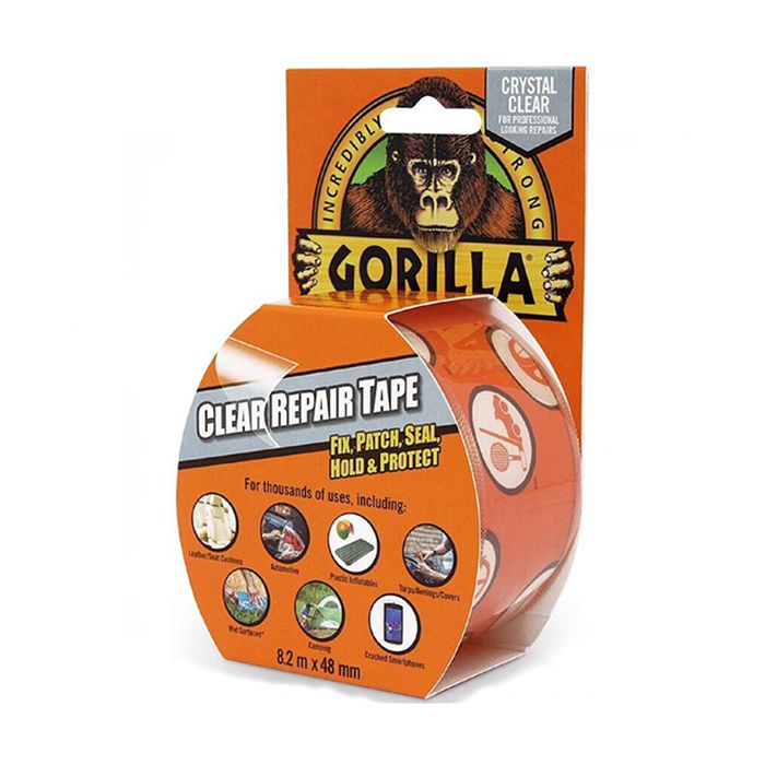 Gorilla Crystal Clear Repair Tape 48mm x 8.2m