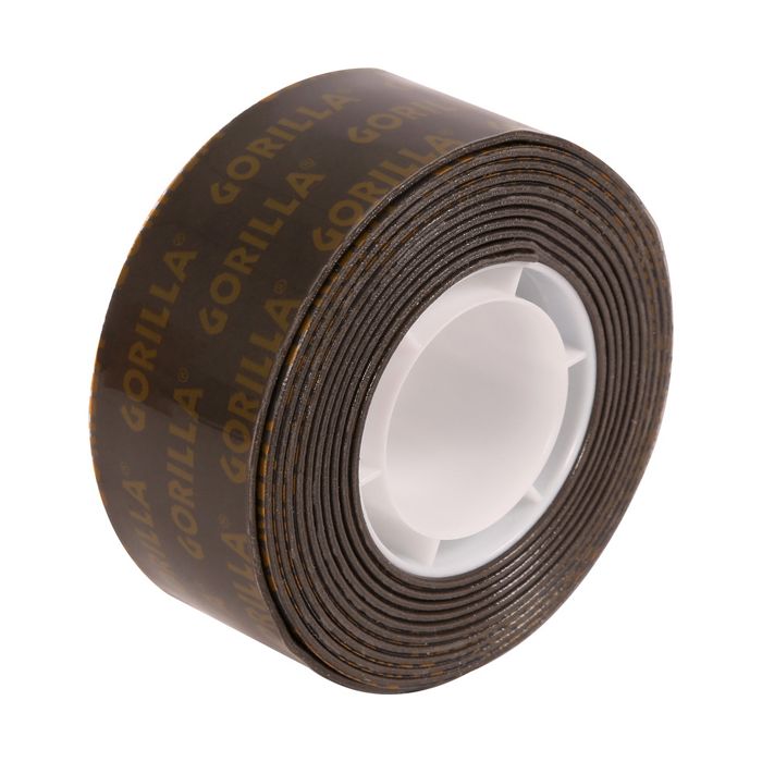 Gorilla Black Mounting Tape 1.5m