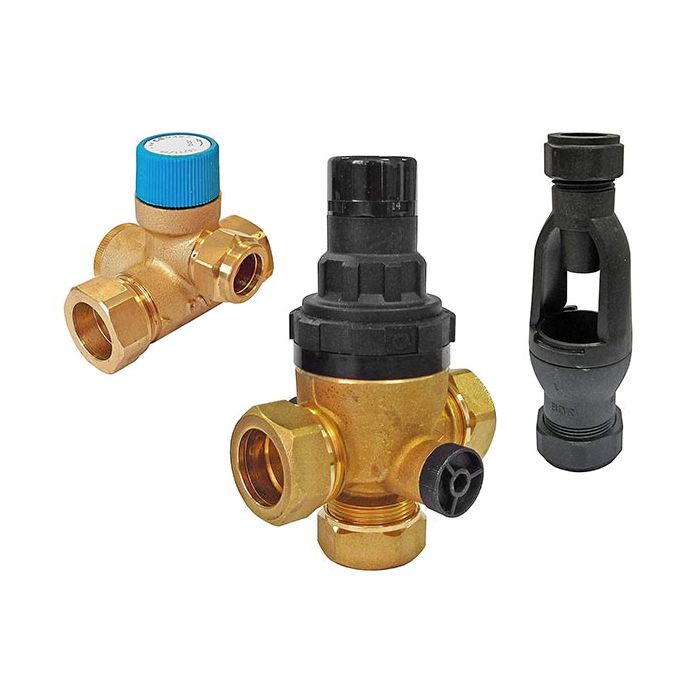 Heatrae Sadia 95605817 Spare Part - Megaflo Cold Water Combination Valve Kit