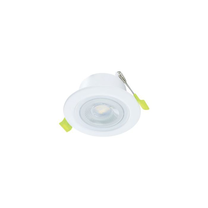 Integral Ecoguard Smart Fire Rated Downlight Fast Connect 5W RGBW 38D Dimmable White