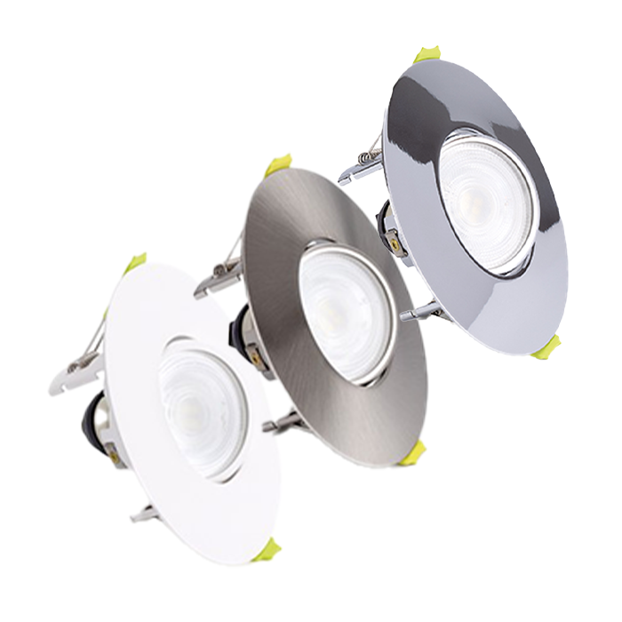 Integral Evofire Tiltable Fire Rated Round Downlight