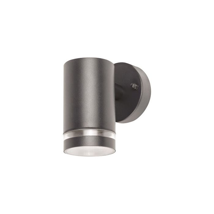 Integral Outdoor Wall Down Light Anthracite Grey
