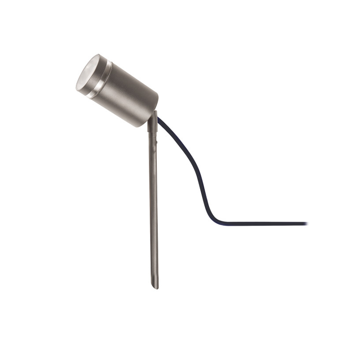 Integral Outdoor Spike Spotlight | Anthracite Grey