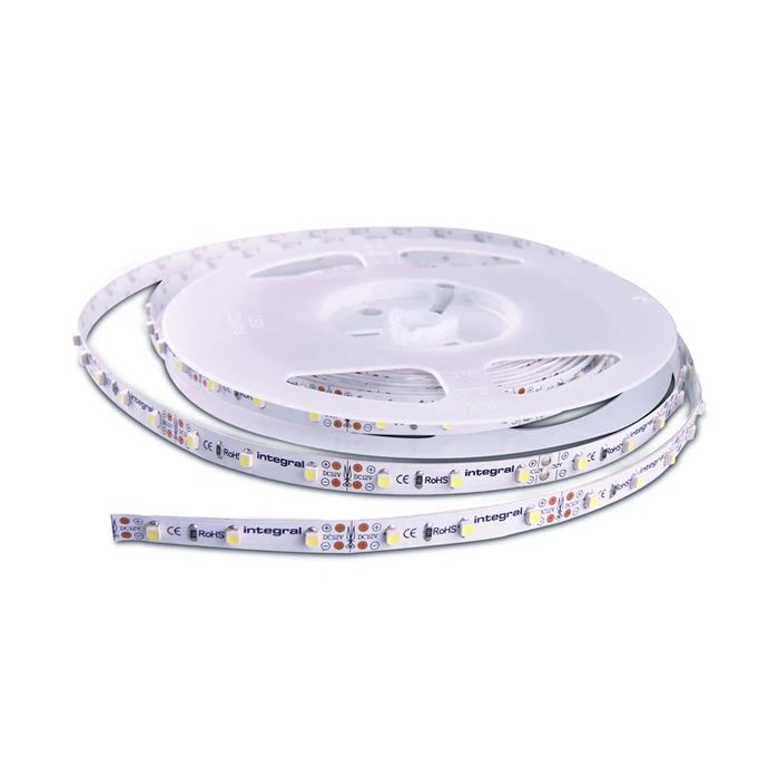 Integral Strip 12V IP20 50m x 8mm 4000K 6W per metre
