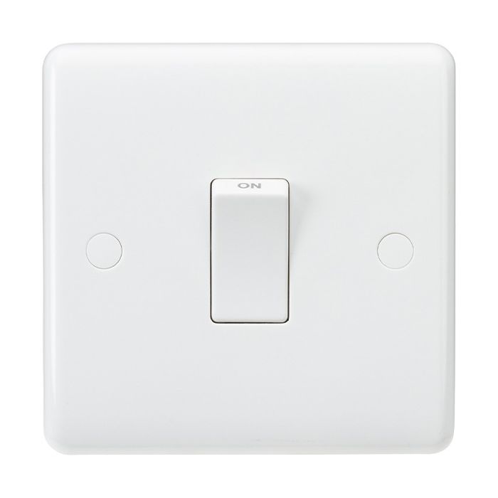 Knightsbridge 20A DP Switch with White Rocker & 1G