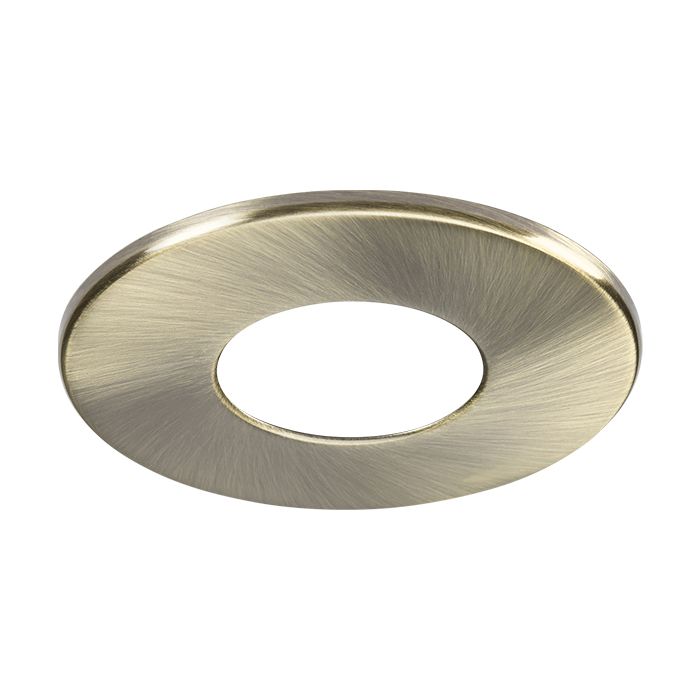 Knightsbridge Antique Brass Fixed Bezel for SpektroLED Evo Downlights