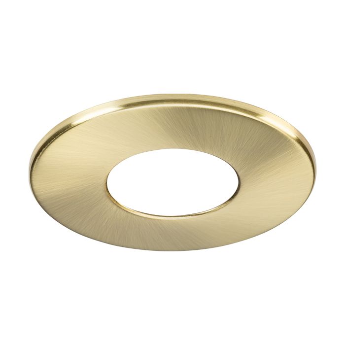 Knightsbridge Brushed Brass Fixed Bezel for SpektroLED Evo Downlights