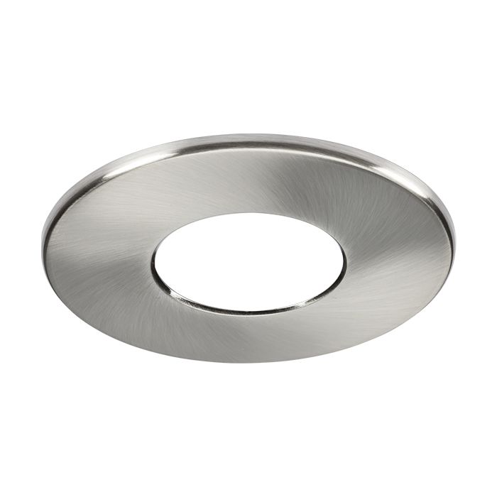 Knightsbridge Brushed Chrome Fixed Bezel for SpektroLED Evo Downlights