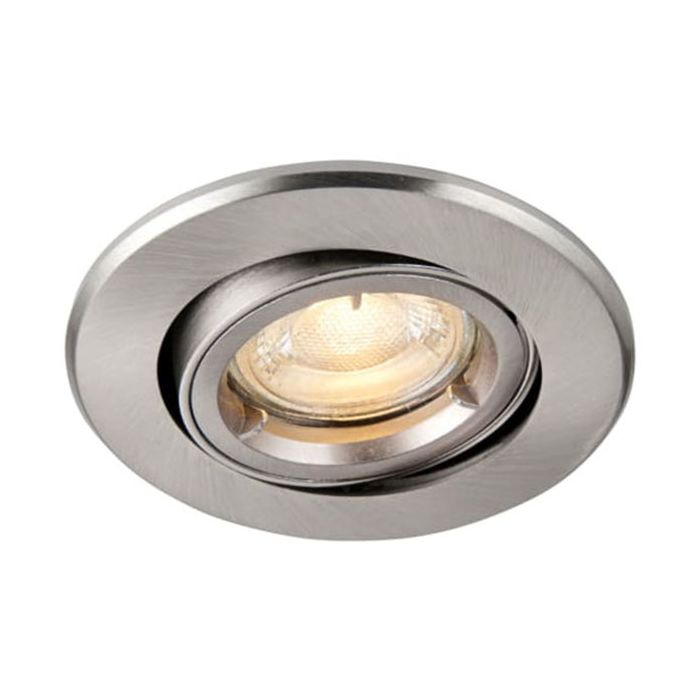 KSR 167 Twist And Lock Brushed Nickel Downlight 