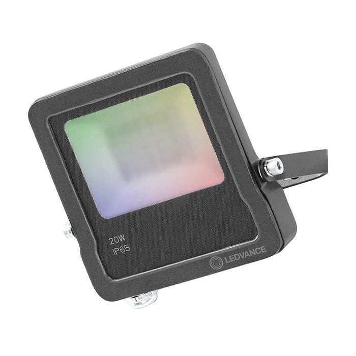 Ledvance 20W Smart Wi-Fi LED RGBW Floodlight and Remote Control