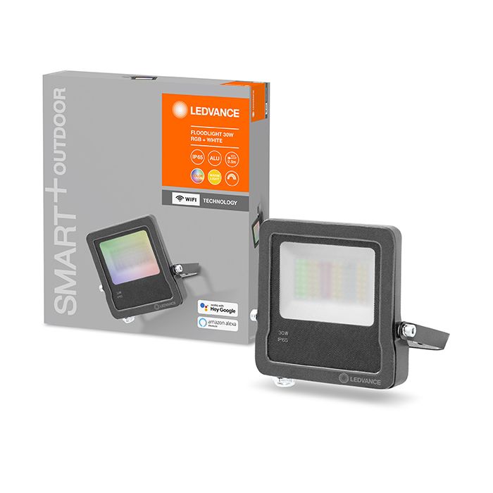 Ledvance 30W Smart Wi-Fi LED RGBW Floodlight