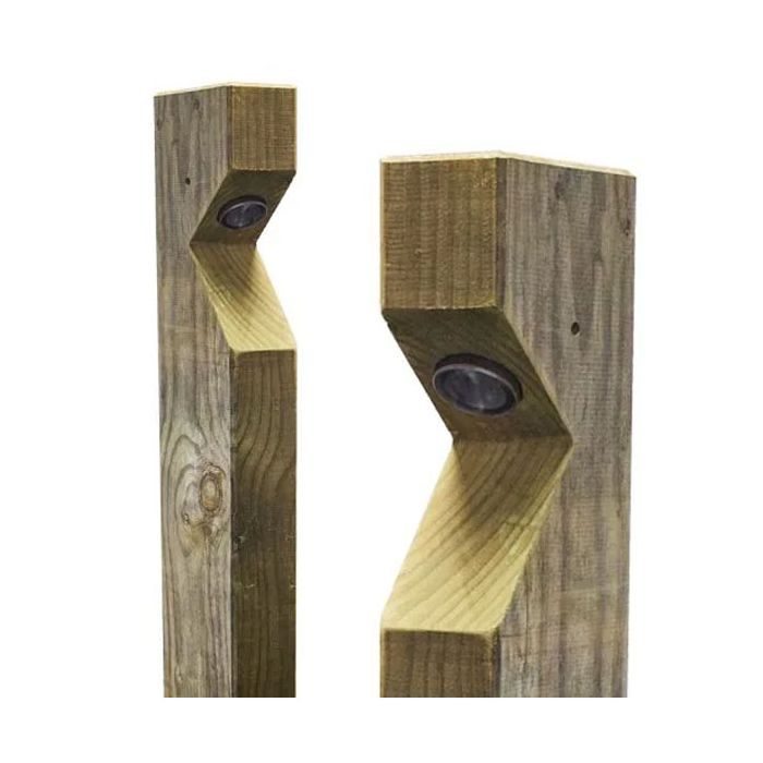 Lumena MR16 Pacaman Radiata Timber Sleeper Path Light