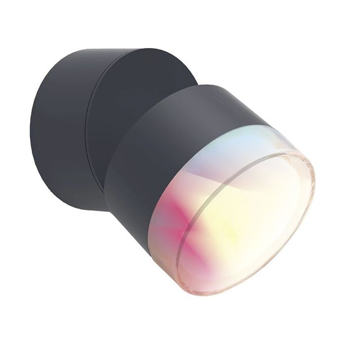 LUTEC Dropsi Smart Colour Changing Adjustable Wall Spot Light