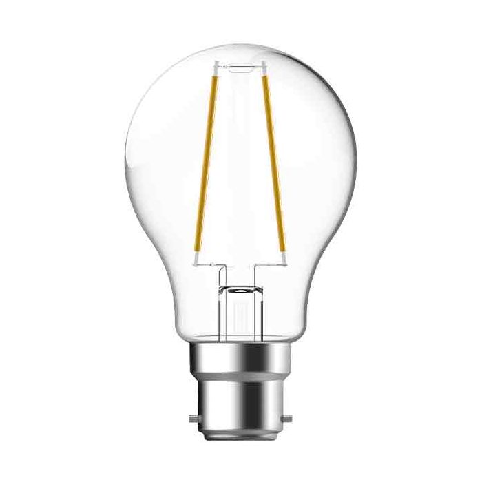 Megaman LED B22 Clear Filament GLS 4W Warm White