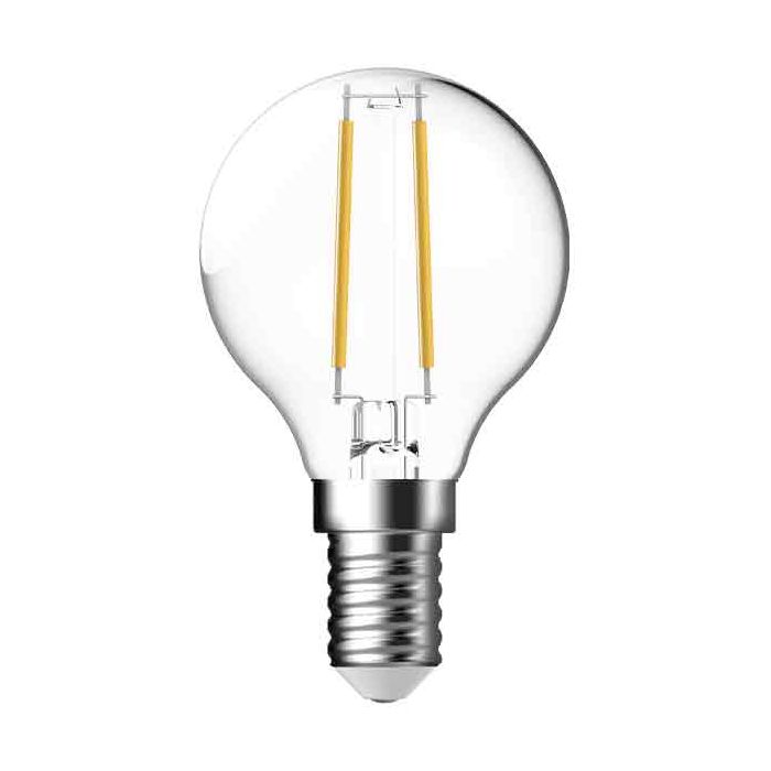 Megaman LED E14 Clear Filament Golfball 4W Warm White
