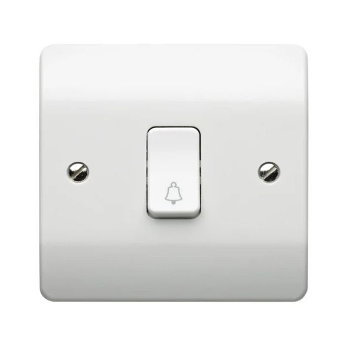 MK K4878BWH 10A 1 Gang 2 Way Bell Switch