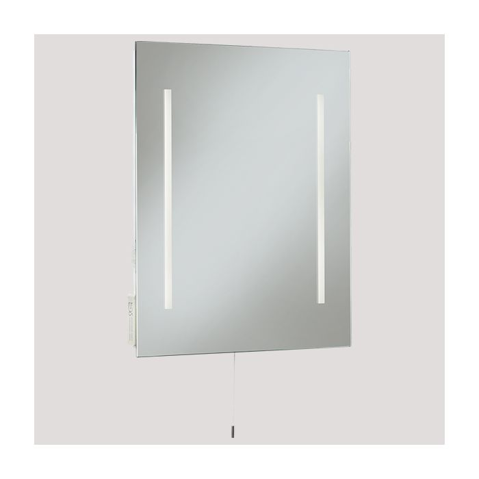 MLA-Knightsbridge 10W LED Mirror with Dual Shave Socket