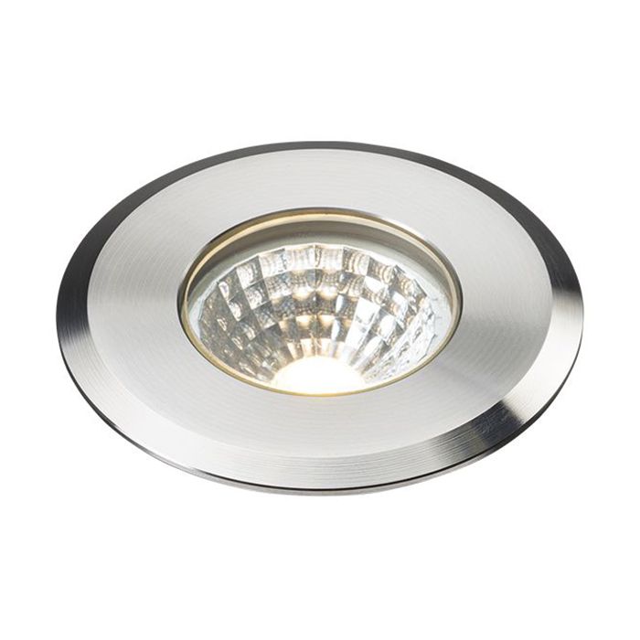 MLA Knightsbridge 230V IP65 5W LED Stainless Steel Recessed Ground Light 3000K