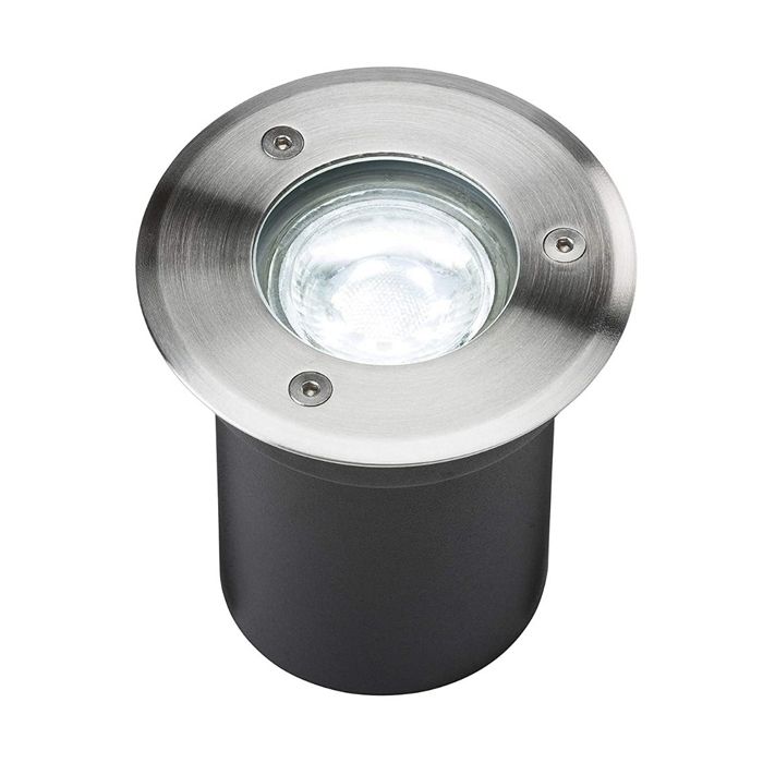 MLA Knightsbridge 230V IP65 3W LED Stainless Steel Recessed Ground Light 6000K