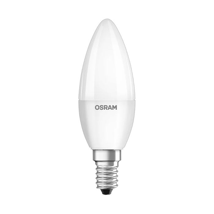 Osram LED 5.5W Cool White (4000K) E14/SES Candle Bulb