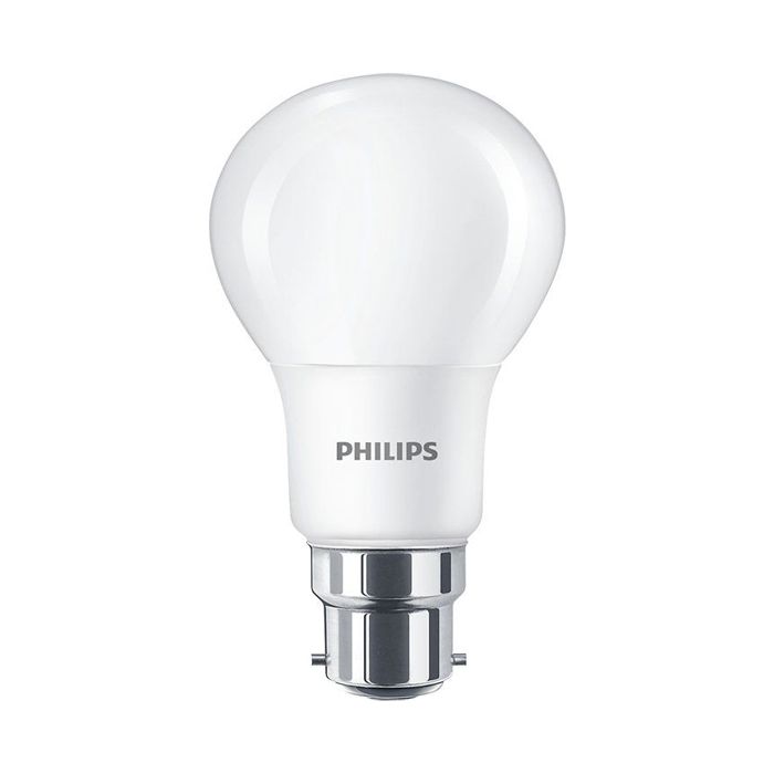 Philips CorePro LED bulb 6W-40W A60 B22 827 Warm White