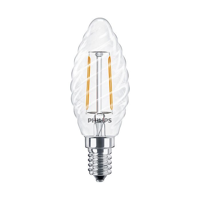 Philips CorePro LED Candle 2w E14/SES Twisted