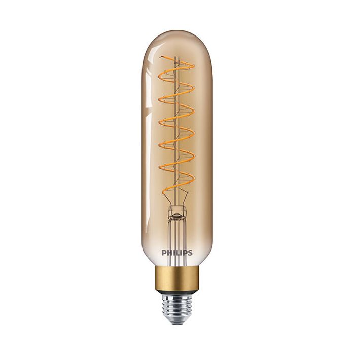 Philips Dimmable LED 7w Classic Giant Gold T65 Tubular Bulb E27