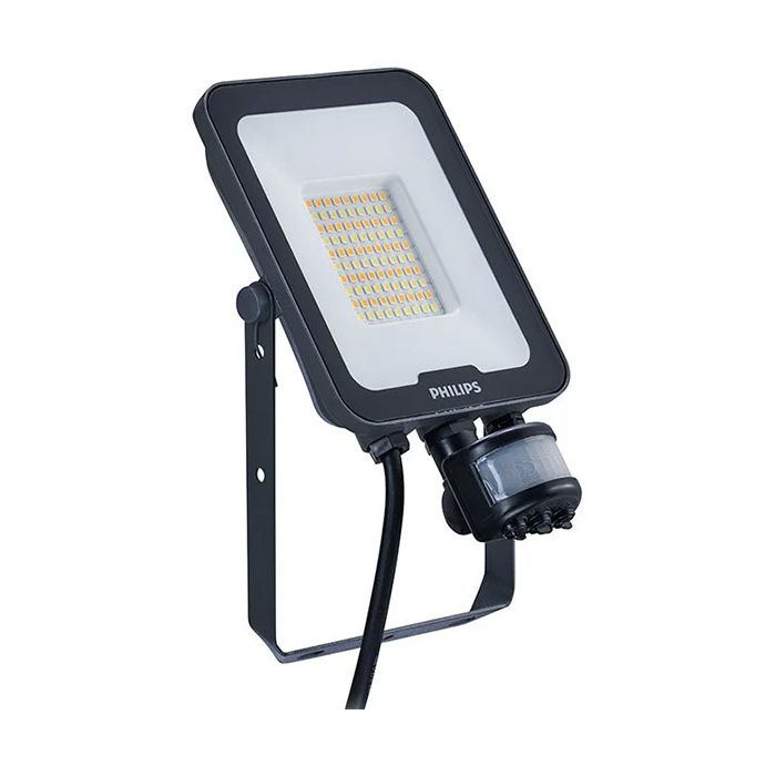 Philips Ledinaire 30W Symmetrical LED Floodlight CCT Selectable with PIR