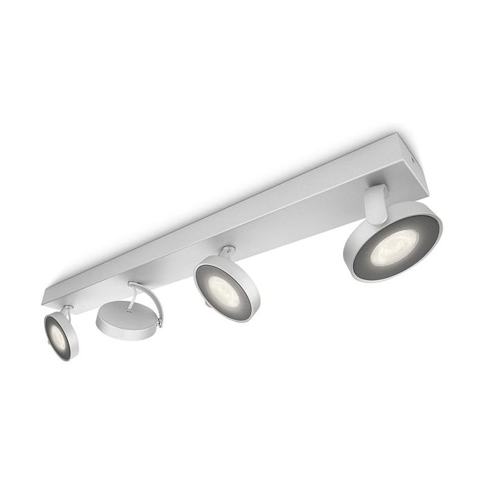 Philips MyLiving 531744816 Clockwork Aluminium 4 Bar