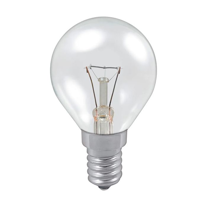 Polaris 60W Incandescent SES Clear Golf Ball Bulb 10 Pack