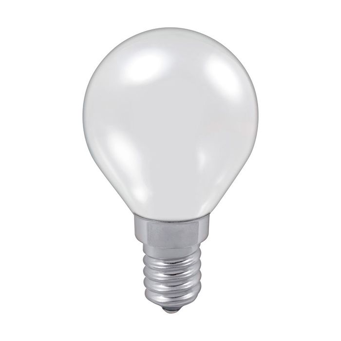 Polaris 60W Incandescent SES Opal Golf Ball Bulb 10 Pack