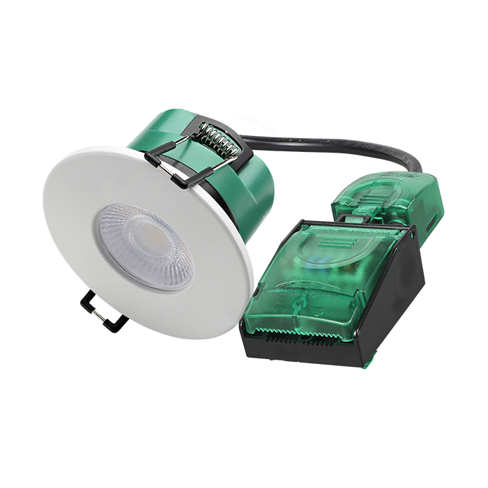 Primo 6/8/10W  LED CCT Downlight 60D Tool Free Termination No Bezel