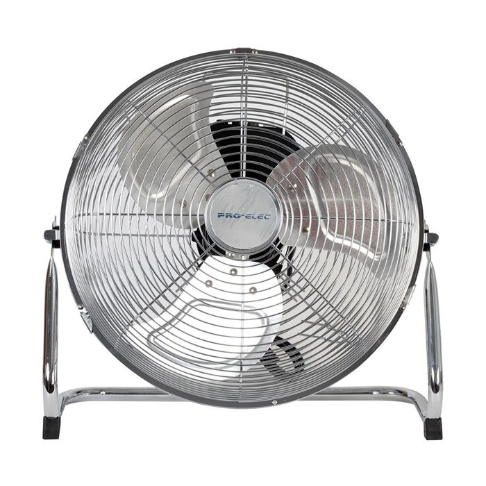 Pro-Elec 18" Floor Standing High Velcoity Fan - Chrome