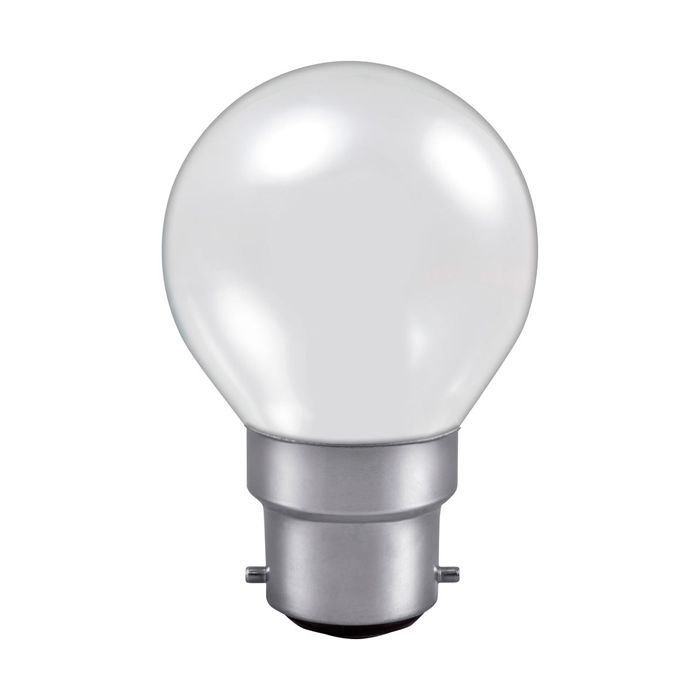 Incandescent 40W Opal BC Golf Ball Light Bulb