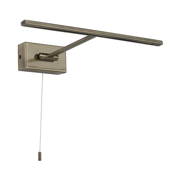 Searchlight 5586AB Cadiz Antique Brass Picture Light