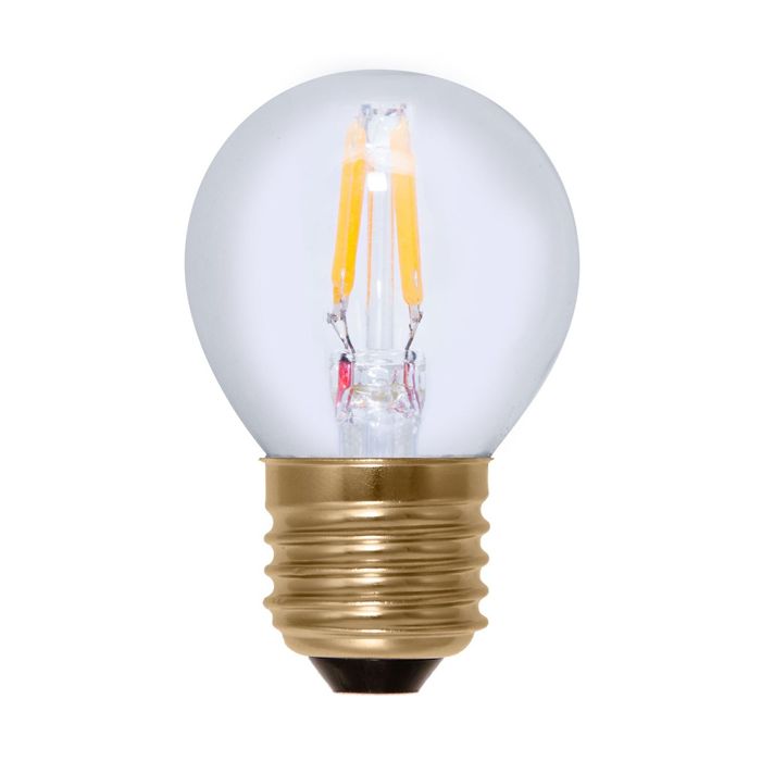 Segula LED 50208 2.7w Golf Ball Clear 72mm E27 2200k Dimmable