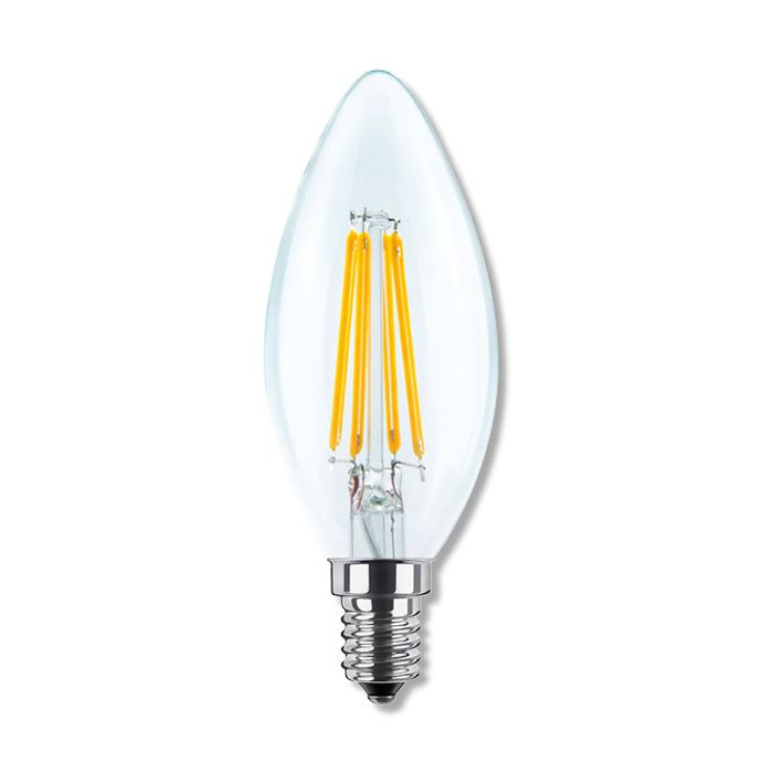 SegulaLED Bright Line 60810 4w Candle Clear 340lm 2700K