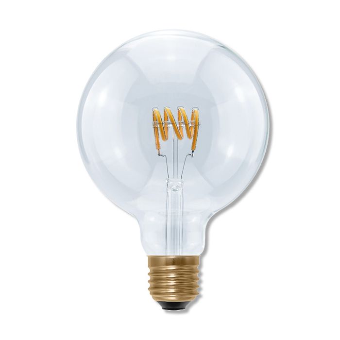 SegulaLED Design Line 50416 8w Globe 125 Curved E27 300lm 2200K Dimmable