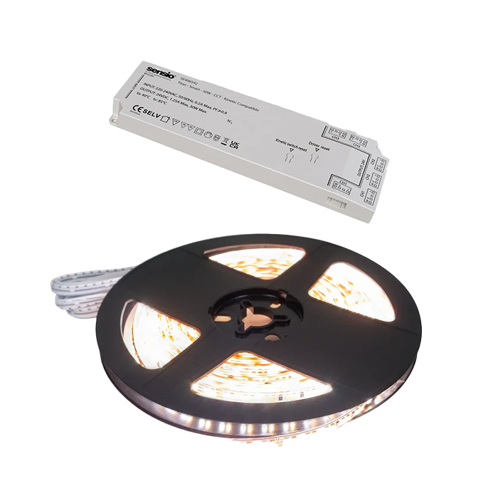 Sensio Ion 5 CCT 5M LED Flexible Strip + Smart Kinetic Driver