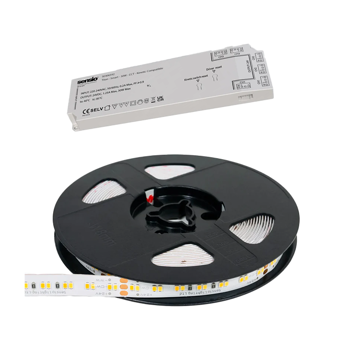 Sensio Ion 8 CCT 5M LED Flexible Strip + Smart Kinetic Driver
